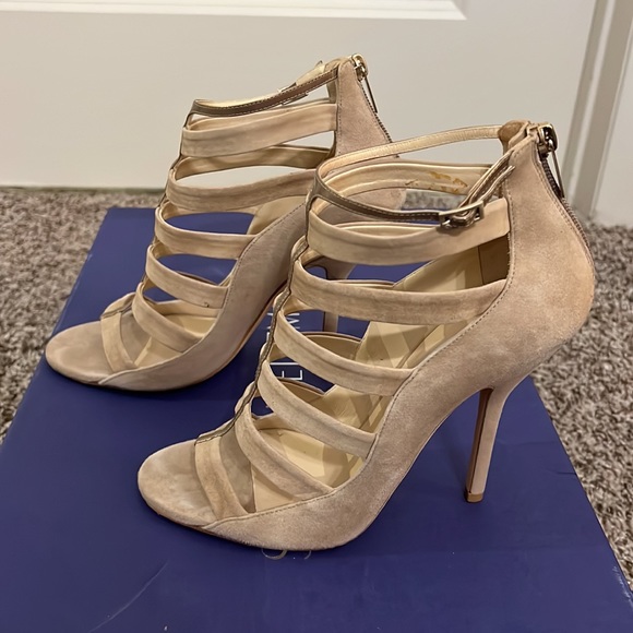 Jimmy Choo Cage Heels - Women's 35.5